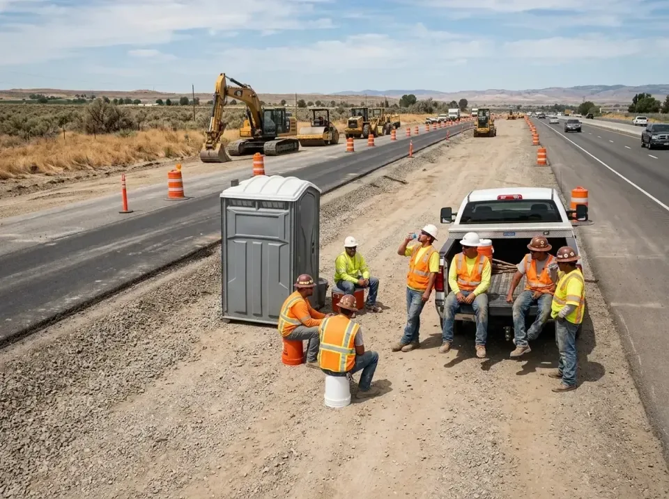 highway-road-construction-crew-007 — frequently asked questions, Porta Potty and Restroom Rentals in Lemon Grove, CA